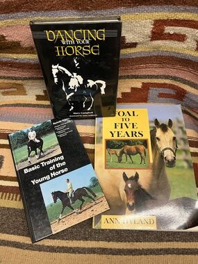 Lot of three horse books